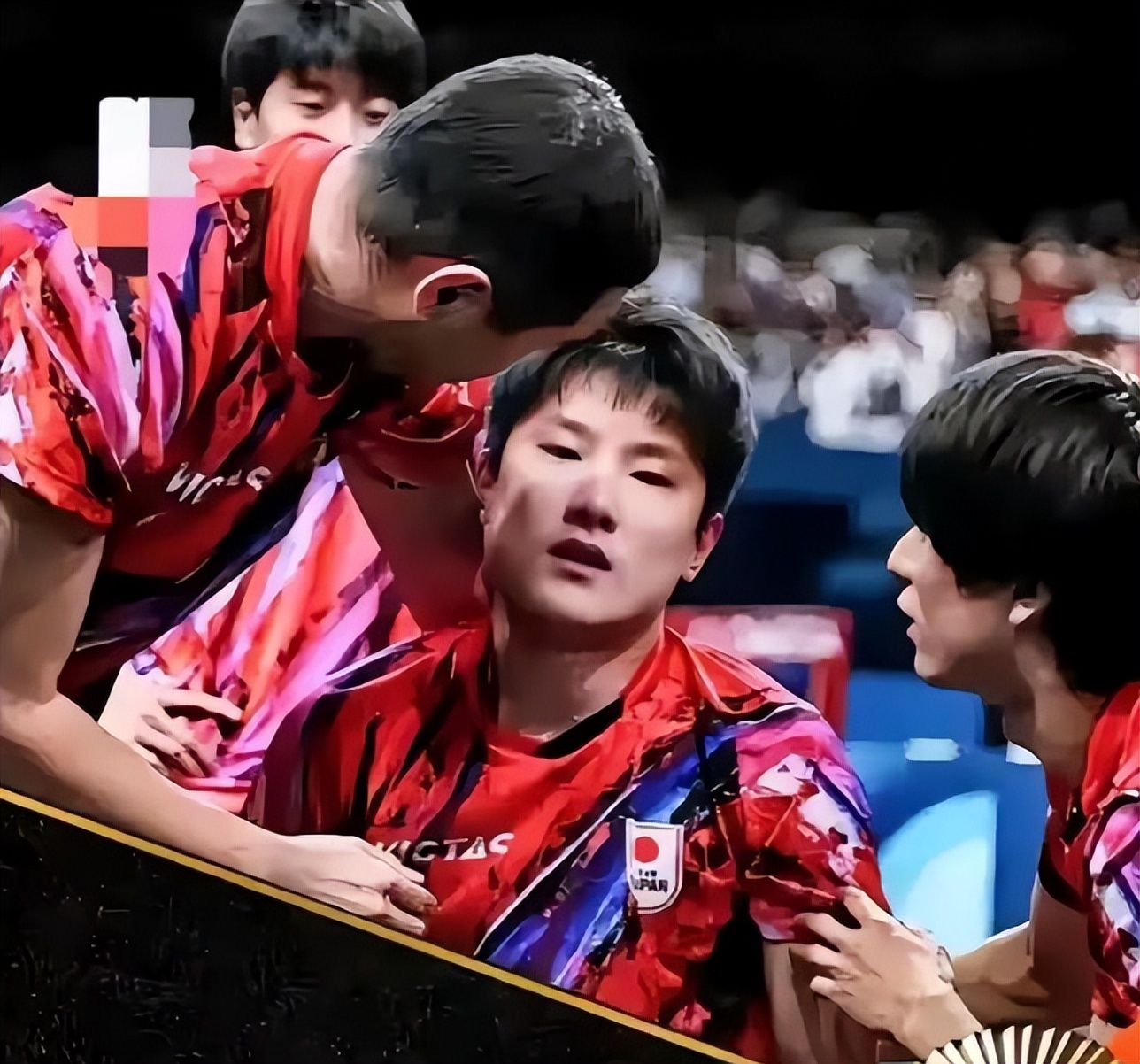 韩国乒乓球队横扫奥地利乒乓球队，王皓统治全场